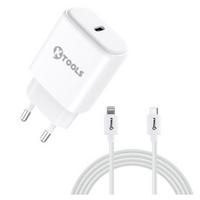 KTOOLS BOOST GAN 20W USB-C LIGHTNING SEYAHAT ŞARJI