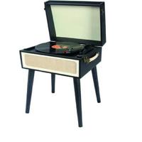KTOOLS LONG PLAY RETRO PLUS BLACK TURNTABLE