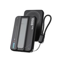 KTOOLS SNAP CORE MAGSAFE 10.000 MAH SIYAH POWERBANK